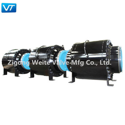 quality  Integral Fully Welded Ball Valve API 6FA No External Leakage Underground Ball Valve factory