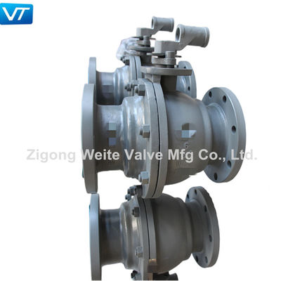 quality  6" Carbon Steel Floating Ball Valve Class 150 WCB Ball Valve factory