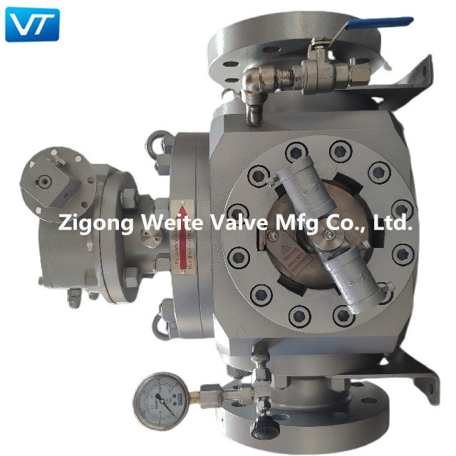DEVLON Seat Pigging Ball Valve Top Entry Easy Open And Close Port Cover
