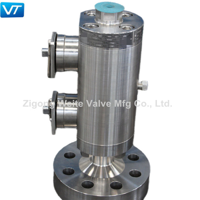 DBB 600LB Double Block Ball Valve Double Link Leakage Reduced